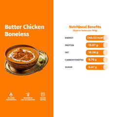 BUTTER CHICKEN BONELESS