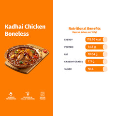 KADHAI CHICKEN BONELESS