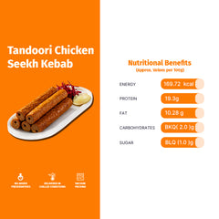 TANDOORI CHICKEN SEEKH KEBAB